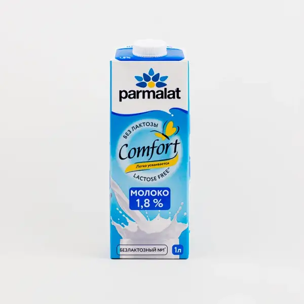 Молоко безлактозное 1,8% Parmalat, 1 л
