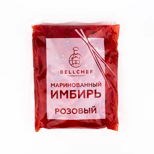 Имбирь маринованный розовый Bellchef, 1 кг