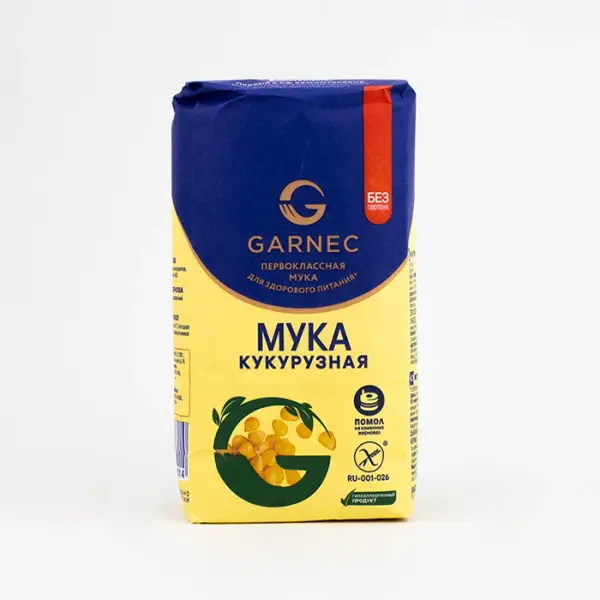 Мука кукурузная без глютена Garnec, 500г