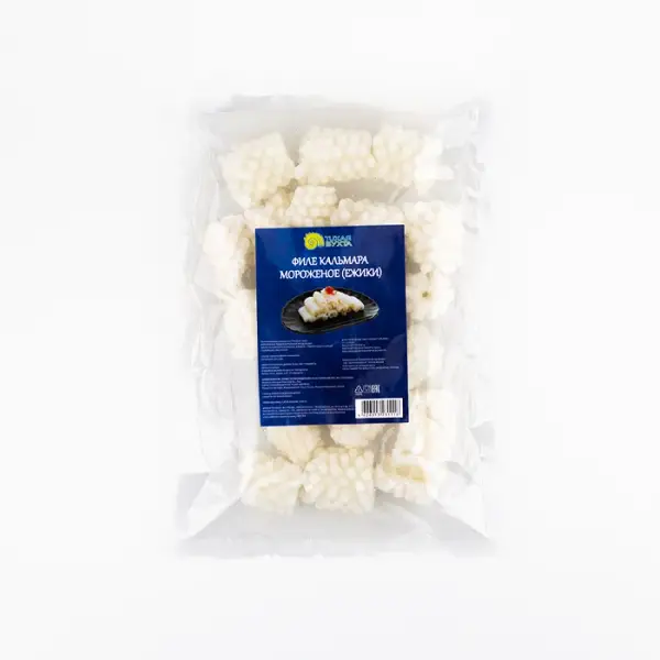 Филе кальмара фигурное (ежик), 500 гр