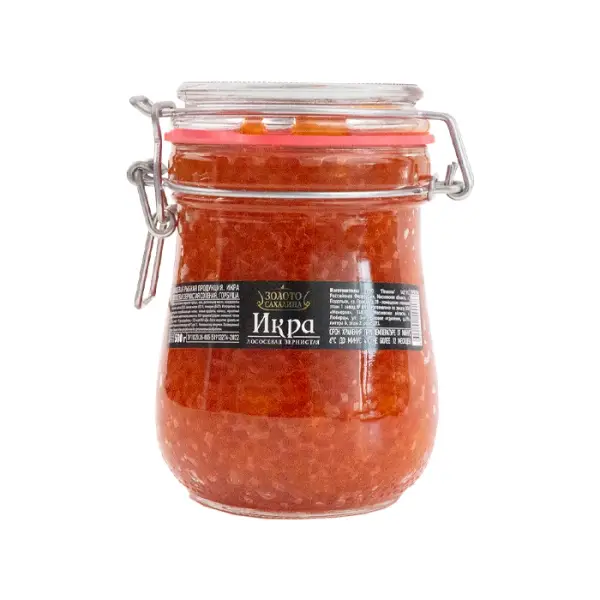 Икра горбуши «Золото Сахалина», 500 г
