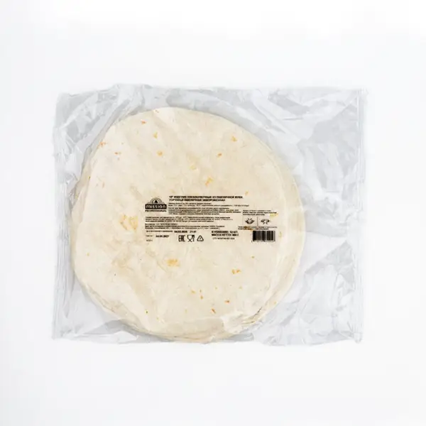 Лепешка Тортилья пшеничная 10 дюймов (250 мм) Mission Foods, 12 штук в упаковке