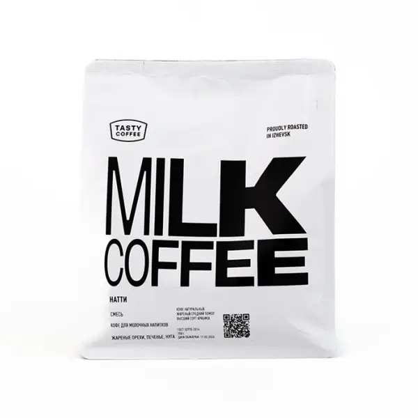 Кофе молотый, эспрессо-смесь 100 % Натти Тasty Coffee, 250 г