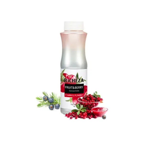 Концентрат Клюква-Можжевельник с мякотью Richeza 1 кг