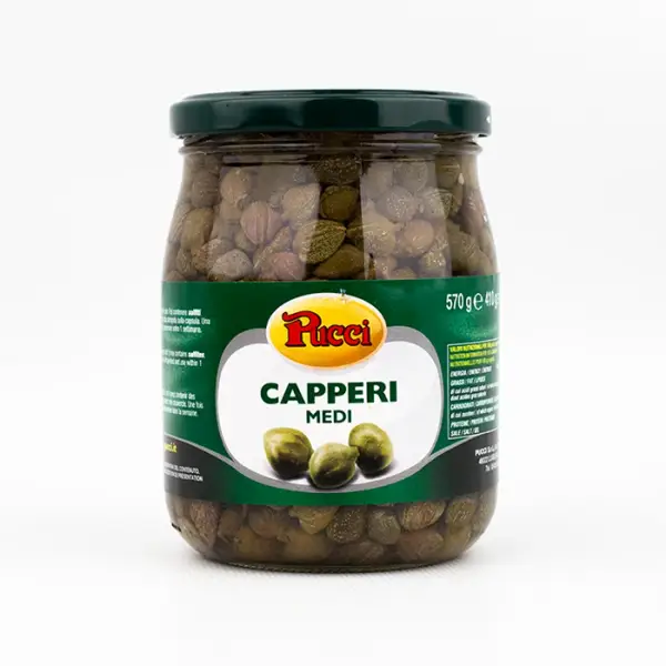 Каперсы (средние) в уксусе, 570 г