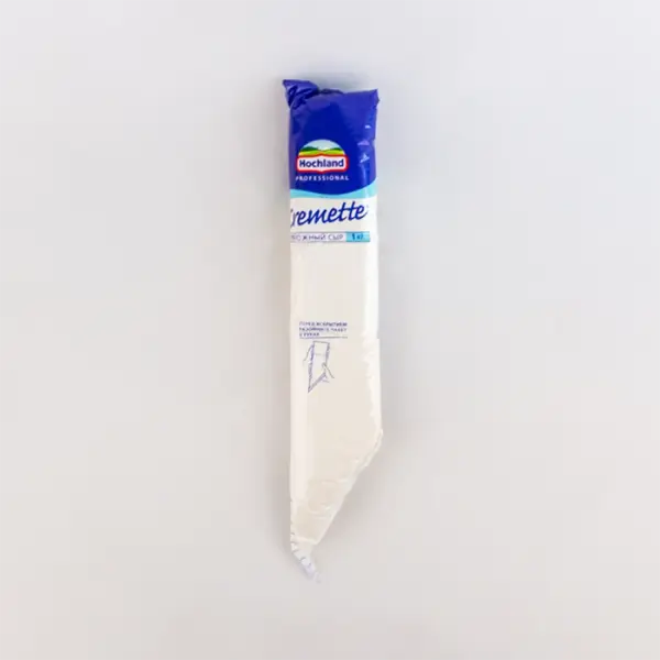 Сыр творожный Cremette 65% Hoсhland Professional, 1 кг