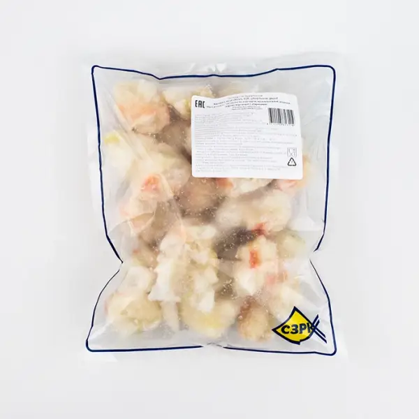 Варено-мороженое мясо розы Камчатского краба, 1 кг