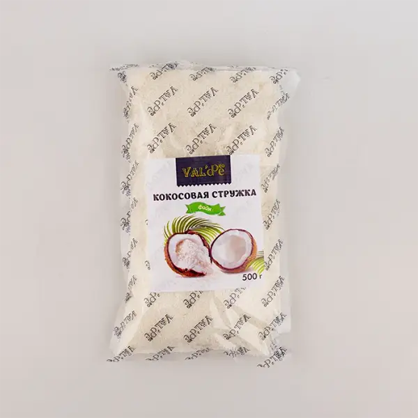 Кокосовая стружка FINE Valde, 500 гр