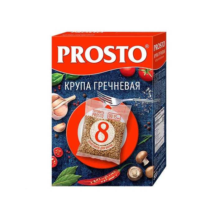 Гречневая крупа для гарнира "Prosto" 500 гр