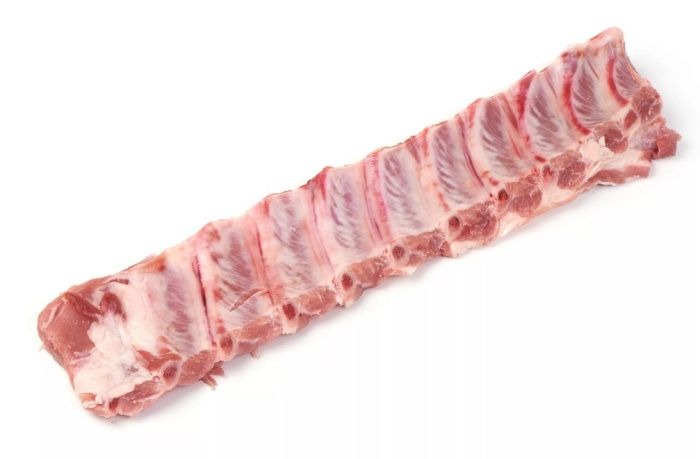 ъ9720349; Ребра свиные с корейки (ленточные) Омск 1,8-2,5 кг (для сайта)