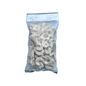 Креветки тигровые сыромороженые очищенные без хвоста 26/30 Minh Phu 1 кг