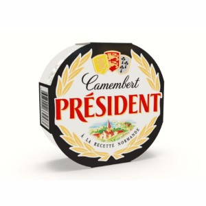 ъ9721499;Сыр мягкий с белой плесенью Камамбер President жирность 45% 125 г (для сайта)