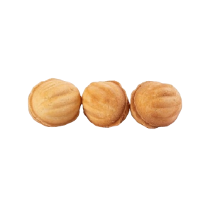 Печенье песочное орехи с вареной сгущенкой 
