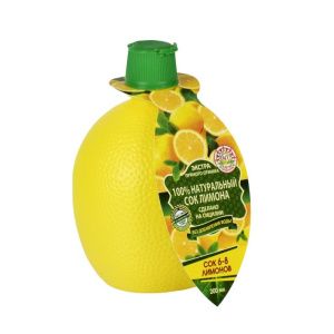Сок лимона натуральный 