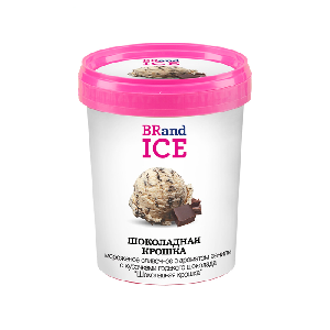Мороженое сливочное ванильное Шоколадная крошка BRandICE 300 гр