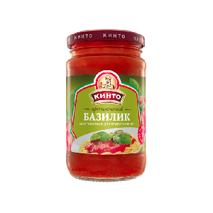 Соус томатный Ароматный базилик "Кинто" 350 гр