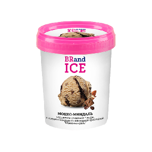 Мороженое сливочное Мокко-миндаль BRandICE 600 гр